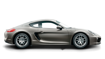 En Porsche Cayman som denna kan bli din!