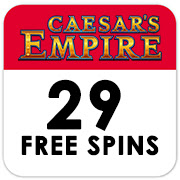 29 ingyenes pörgetés a "Caesars Empire" -en