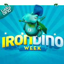 Dapatkan hingga € 250 sehari selama seminggu IronDino!