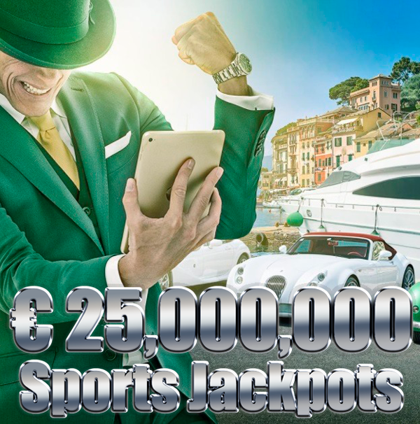 €25,000,000 Sports Jackpots hos MrGreen